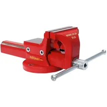 Durlach Schraubstock Stahl 140 mm grau