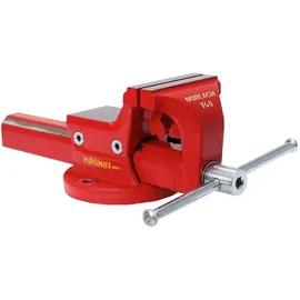 Durlach Schraubstock Stahl 140 mm grau