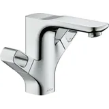 Hansgrohe Urquiola 2-Griff-Waschtischarmatur Brushed Gold Optic