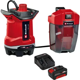 Einhell Akku-Schmutzwasserpumpe GE-DP 18/25 Li 7.500 l/h inkl. Starterset