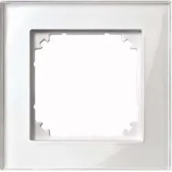 Merten Rahmen Glas 1f.bril/ws 489119