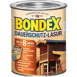 Bondex Dauerschutz-Lasur 750 ml teak seidenglänzend