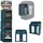StealthMounts BM-MK18-BLU-6 Blaue Batteriehalter für Makita 18v (6er Set), Batterie Zubehör, Blau