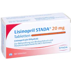 Lisinopril Stada 20 mg Tabletten 50 St