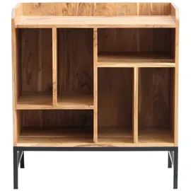 miliboo Sideboard 120 x 40 x 30 cm Braun / Schwarz