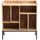 miliboo Sideboard 120 x 40 x 30 cm Braun / Schwarz