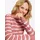 Classic Basics Ajour-Pullover flamingo/ecru 46