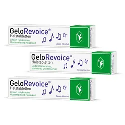 GeloRevoice Halstabletten Cassis-Menthol 3X20 St