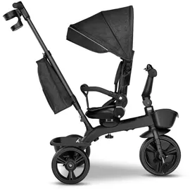 lionelo Dreirad mit Schubstange für Kinder ab 1,5 bis 5 Jahre, drehbarer Sitz, Magnesium-Rahmen, wartungsfreie Gummiräder, freies Rad, abnehmbares Vordach, 55 x 80 x 56 cm