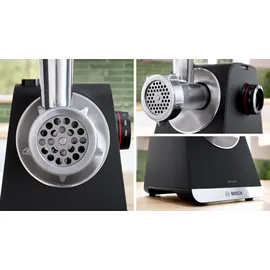 Bosch MultiPower Series 6 MFWS682B, 3,5kg/Min., Zitruspresse, Raspel, Wurststopfer«, 500 W, Schwarz