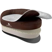 Knuffelwuff Hundebett Jessy 135 x 85 cm braun