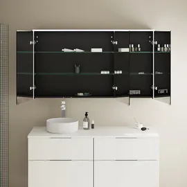 Burgbad Eqio 140 cm weiß mit LED