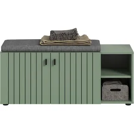 Home Affaire Sitzbank TATIO smoke Grün 106 x 43 x 37 cm