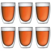 Bodum Pavina Set doppelwandige Thermogläser 0,35 l 6-tlg.