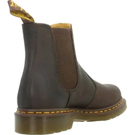 Dr. Martens 2976 Yellow Stitch Crazy Horse dark brown crazy horse 42