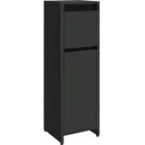 vidaXL Badezimmerschrank 30 x 90 x 30 cm Schwarz