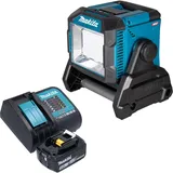 Makita ML 005 G ST1 Akku Baustellenleuchte 18 / 40 V max. 3.600 lm + 1x Akku 5,0 Ah + Ladegerät