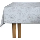 d-c-fix Tischdecke Manhattan Palmas 130 x 160 cm Grau