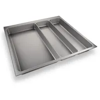 Orga-Box BesteckeinsatzORGA-BOX II MAXI 462 x 509 mm silbergrau
