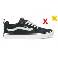 Vans Filmore suede scarab/white 45