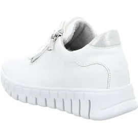WALDLÄUFER Schnürschuh bequem in weiss Weiss, Gr.: 37