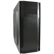 LC-POWER LC Power PC Gehäuse LC-7036B-ON Midi-Tower Schwarz