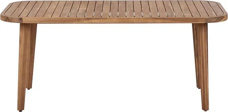 Beliani Gartentisch PARAGGI aus zertifiziertem Akazienholz, 180 x 90 cm
