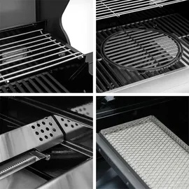 FEUERGOTT Gas-Grillstation Hektor 3B-S inkl. Abdeckhaube