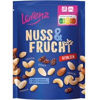 Lorenz Snack-World Lorenz Studentenfutter Nuss & Frucht gesalzen 125,0 g