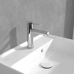 Villeroy und Boch Loop + Friends Einhebel-Waschtischarmatur TVW10610315361 ohne Ablaufgarnitur, chrom