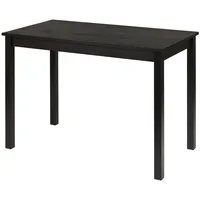 Hagge home Schreibtisch Schwarz, Holz, 110x75x60 cm, Arbeitszimmer, Schreibtische,
