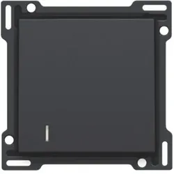 Niko Züblin 122-61901 Abdeckung für elektronischen Hotelkarten Schalter, anthracite coated 12261901