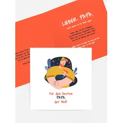 Vatertagskarten selbst gestalten mit Spruch und Fotos im Onlinedesigner bei Meine-Kartenmanufaktur.de