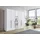WIMEX Drehtürenschrank London 225 x 208 x 58 cm Weiß