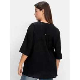 sheego Tunika in schwarz | Gr.: 56