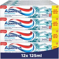 Aquafresh Zahnpasta mit dreifachem Schutz, für starke Zähne und