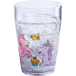 Glitzerbecher 'Einhorn Glitzerglück'