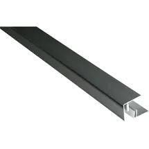 KOVALEX Abschlussleiste Aluminium 250 cm grau