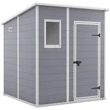 KETER Manor Pent 6x6 1,84 x 1,83 m grau/weiß