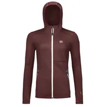Ortovox Fleece Hoody winetasting rot S