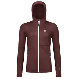 Ortovox Fleece Hoody winetasting rot S
