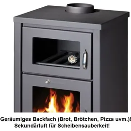 VICTORIA Deluxe F mit Backfach schwarz 11 kW