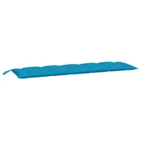 VidaXL Gartenbank-Auflage Hellblau 180x50x7 cm Oxford-Gewebe