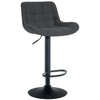 CLP Barhocker Tover schwarz/Stoff