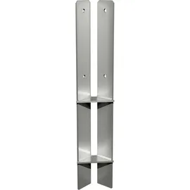 Plus Eck Pfostenfuss zum Einbetonieren 9 x 60 cm Feuerverzinkt
