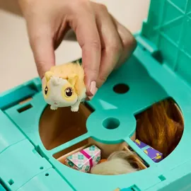 Little Live Pets Mama Surprise Meerschweinchen mit Stall und 3 Überraschungsbabys