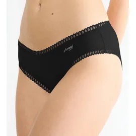 SLOGGI Hipster 3er Pack Schwarz L