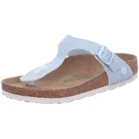 BIRKENSTOCK Adult Gizeh TEX Rough Canvas blau Gr. 40 - 40 EU