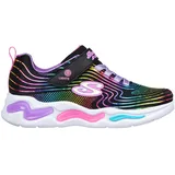 SKECHERS Wavy Beams Kinder Schwarz 30