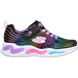 SKECHERS Wavy Beams Kinder Schwarz 30